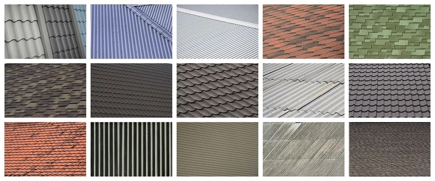 Chart comparing roof replacement costs of common roofing materials in Massachusetts