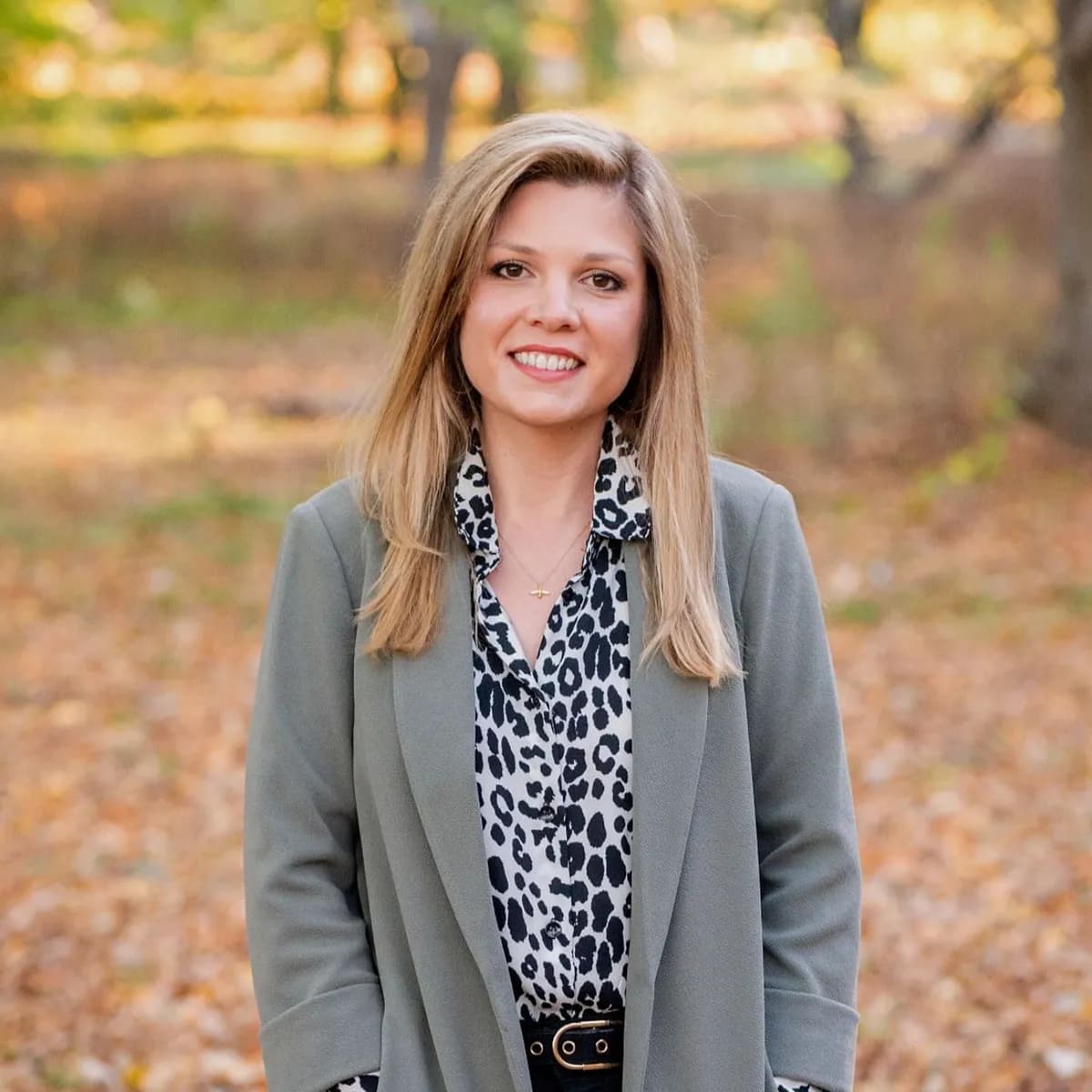 Portrait of Kate Russo, CEO of Crown Contracting.